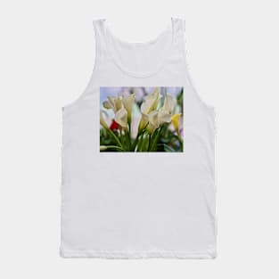 Calla flowers blooming Tank Top